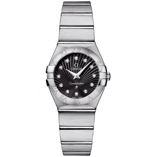 Omega Constellation QUARTZ 24 MM Steel on steel - 123.10.24.60.51.001