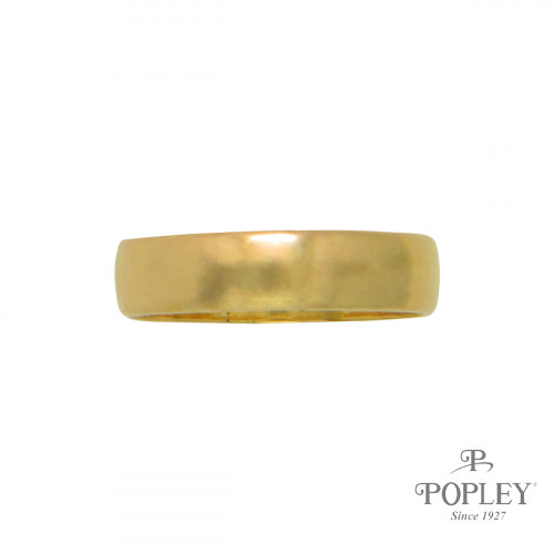 18Kt Yellow Gold Band Ring 